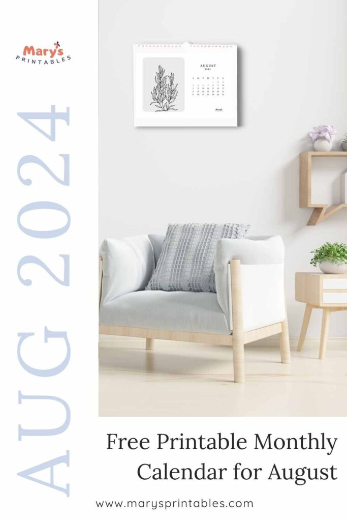 August 2024 Printable Calendar Fun and Stylish Planning